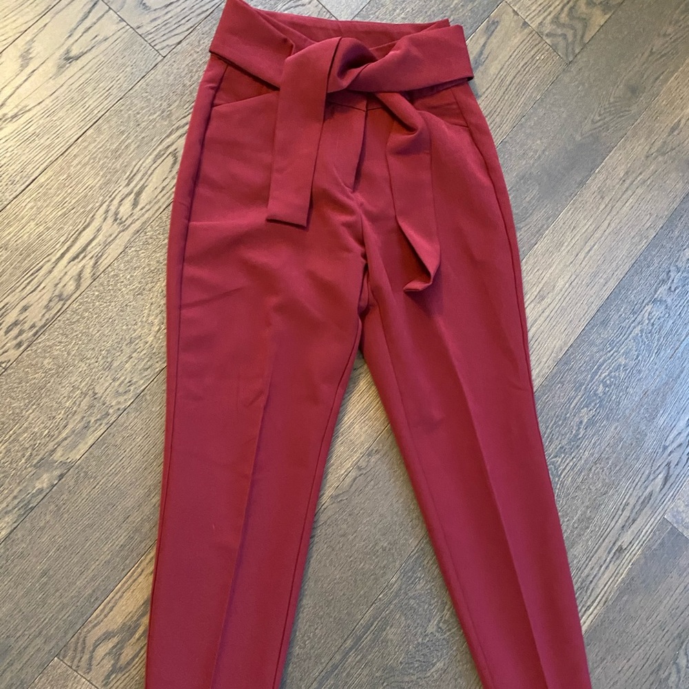 High waisted pants